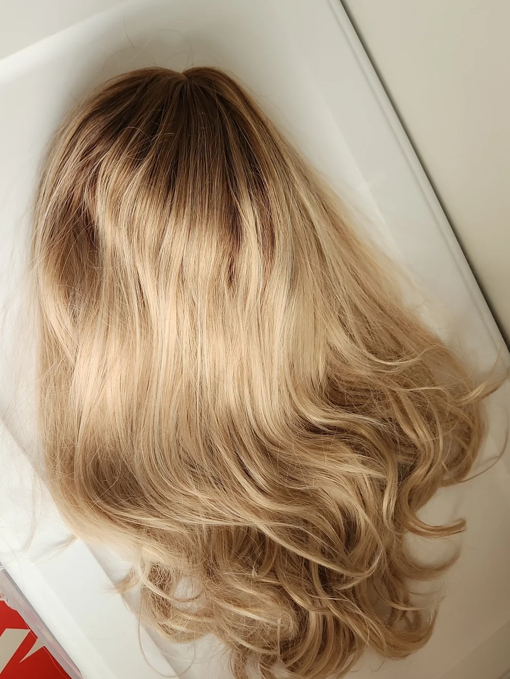 Warm Blonde Ombre Wig